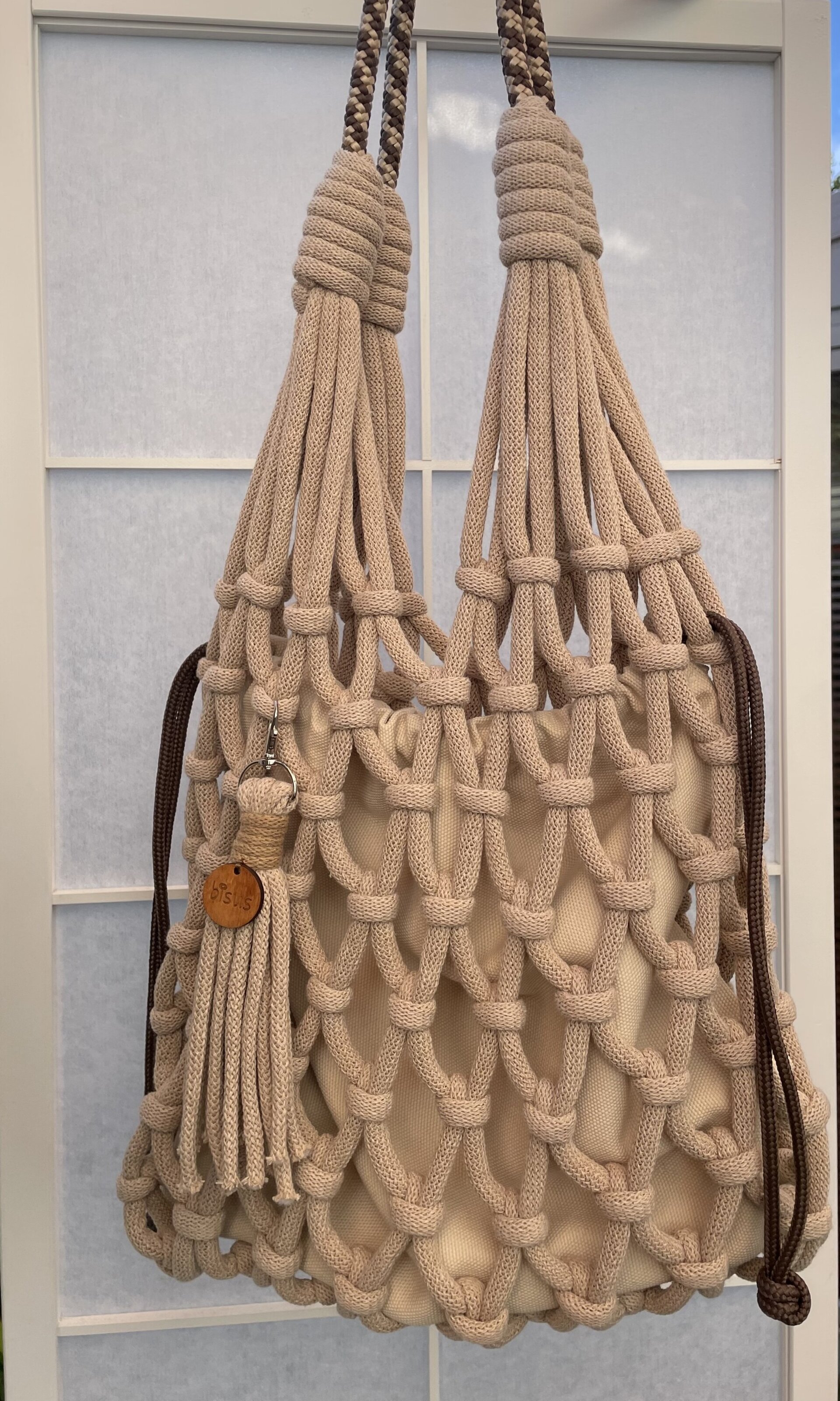 Bolso shopper macramé - 2