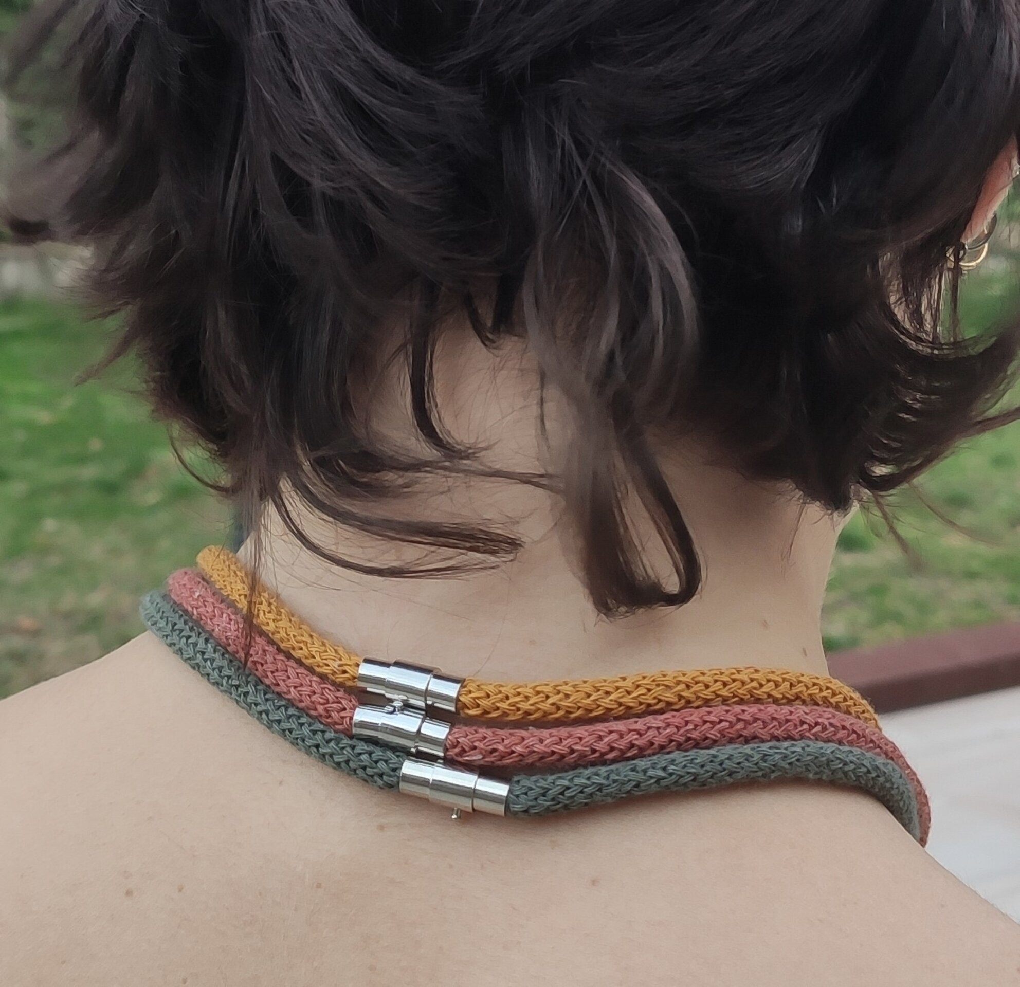 Collar macramé 5 - 12