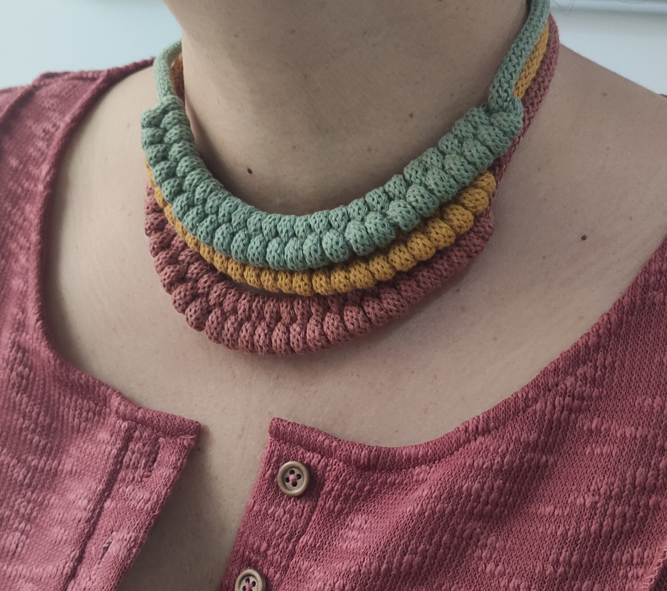 Collar macramé 5 - 14