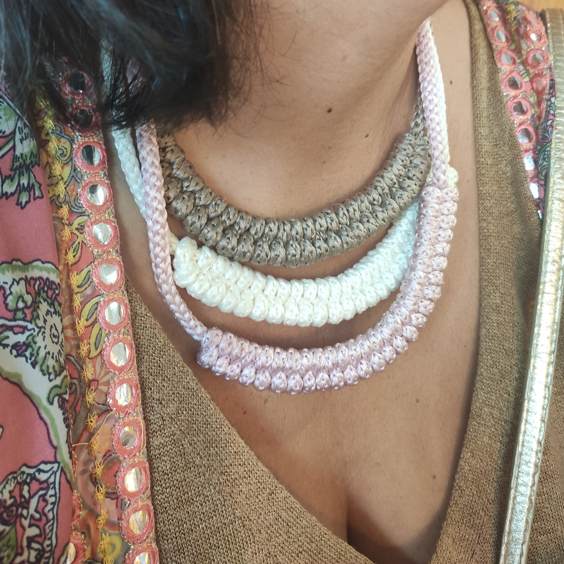 Collar macramé - 4